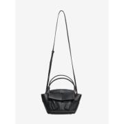 Pre-owned Suede totes Bottega Veneta Vintage , Black , Dames