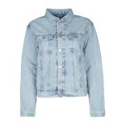 Stijlvolle Jas voor Mannen Tommy Jeans , Blue , Dames