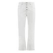 Straight-leg jeans met contraststiksels Isabel Marant Étoile , White ,...