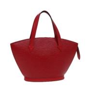 Pre-owned Leather louis-vuitton-bags Louis Vuitton Vintage , Red , Dam...