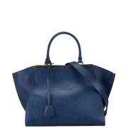 Pre-owned Leather fendi-bags Fendi Vintage , Blue , Dames