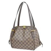 Pre-owned Canvas shoulder-bags Louis Vuitton Vintage , Brown , Dames