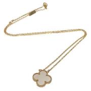 Pre-owned Yellow Gold necklaces Van Cleef & Arpels Pre-owned , Yellow ...