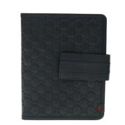 Pre-owned Canvas wallets Gucci Vintage , Black , Dames