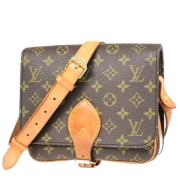 Pre-owned Canvas shoulder-bags Louis Vuitton Vintage , Brown , Dames