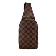 Pre-owned Leather louis-vuitton-bags Louis Vuitton Vintage , Brown , D...