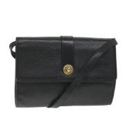 Pre-owned Leather gucci-bags Gucci Vintage , Black , Dames