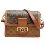 Pre-owned Canvas shoulder-bags Louis Vuitton Vintage , Brown , Dames