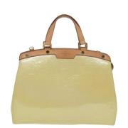 Pre-owned Leather louis-vuitton-bags Louis Vuitton Vintage , Yellow , ...