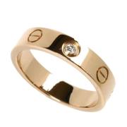 Pre-owned Rose Gold rings Cartier Vintage , Yellow , Dames