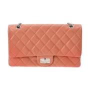 Pre-owned Leather chanel-bags Chanel Vintage , Pink , Dames