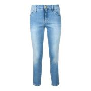 Denim Stretch Jeans Cycle , Blue , Dames