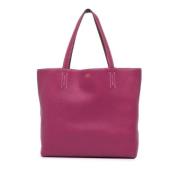 Pre-owned Leather shoulder-bags Hermès Vintage , Pink , Dames