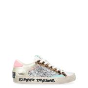 Multicolor Distressed Sneakers Crime London , Multicolor , Dames