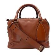 Pre-owned Leather handbags Chloé Pre-owned , Brown , Dames