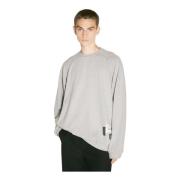 Katoenen Jersey Logo Patch Sweatshirt Undercover , Gray , Heren