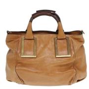 Pre-owned Leather handbags Chloé Pre-owned , Brown , Dames