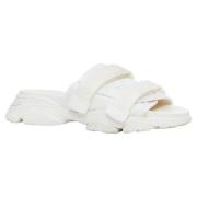 Pre-owned Cotton sandals Dior Vintage , White , Dames