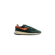 Oranje Reelwind Sneaker met Leren Patch Autry , Green , Heren