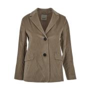 Katoenen Vania Jas Max Mara , Beige , Dames