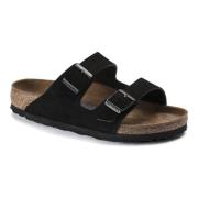 Zwarte Arizona Sandalen Birkenstock , Black , Dames