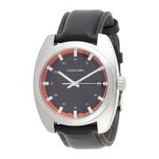 Stijlvol Quartz Horloge met Unieke Charme Calvin Klein , Black , Dames