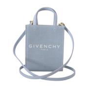 Stijlvolle wolkenblauwe katoenen mini-tas Givenchy , Blue , Dames