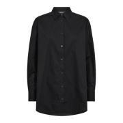 Zwarte Rhin Shirt met Lange Mouwen MOS Mosh , Black , Dames