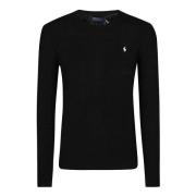 Julianna Crew Neck Sweater Polo Ralph Lauren , Black , Dames