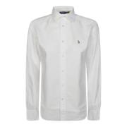 Oxford Overhemd van Fris Wit Katoen Polo Ralph Lauren , White , Dames