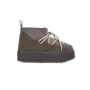 Lage Platform Klassieke Schoenen Inuikii , Brown , Dames