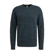 Crewneck Pullover Ckw2411353 Cast Iron , Blue , Heren