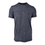 Katoenen T-shirt Diesel , Gray , Heren