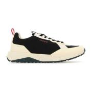 Polyester Kane Runn Sneakers Hugo Boss , Multicolor , Heren