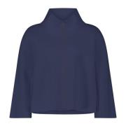 Casual jack met opstaande kraag Betty & Co , Blue , Dames