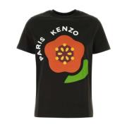 Klassiek Zwart Katoenen T-Shirt Kenzo , Black , Dames