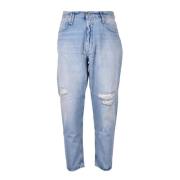 Katoen Denim Jeans Cycle , Blue , Heren