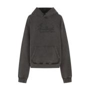 Casual Sweatshirt Unisex Kleding Alexander Wang , Gray , Heren