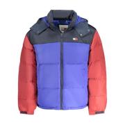 Blauwe Lichtgewicht Ritsjas voor Mannen Tommy Hilfiger , Multicolor , ...