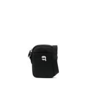 Ikon crossbody tas Karl Lagerfeld , Black , Dames