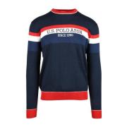 Grijze Trui voor Heren U.s. Polo Assn. , Blue , Heren