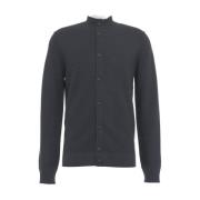 Blauwe Gebreide Kleding Aw24 Model Mannen Kangra , Blue , Heren