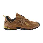 Bruine Technische Stoffen Sneakers New Balance , Brown , Dames