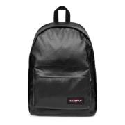 Glanzend Zwarte Damesrugzak Eastpak , Black , Dames