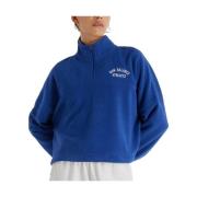 Grafische Polar Fleece Sweatshirt New Balance , Blue , Dames