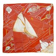 Pre-owned Silk scarves Hermès Vintage , Multicolor , Dames