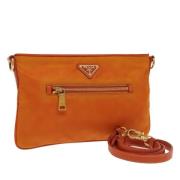 Pre-owned Nylon prada-bags Prada Vintage , Orange , Dames