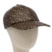 Pre-owned Leather hats Burberry Vintage , Brown , Dames