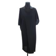 Pre-owned Silk dresses Fendi Vintage , Black , Dames