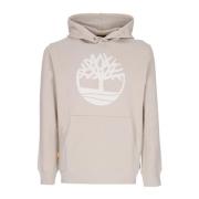 Core Logo Hoodie Sweatshirt met lange mouwen Timberland , Gray , Heren